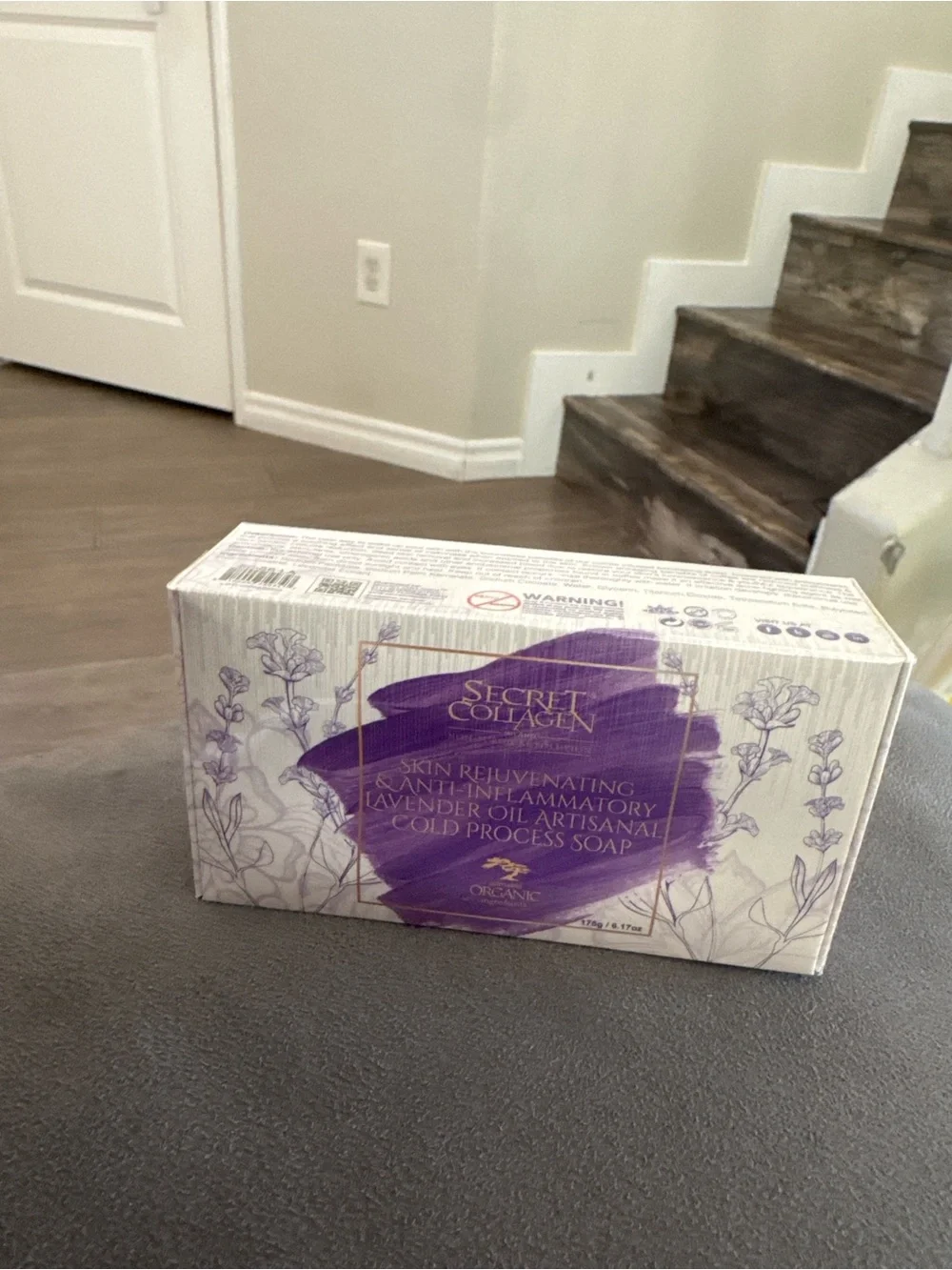 Secret Collagen Lavender Cold Process Soap – 170g